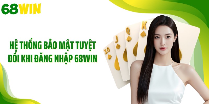 Hệ thống bảo mật tuyệt đối khi đăng nhập 68WIN